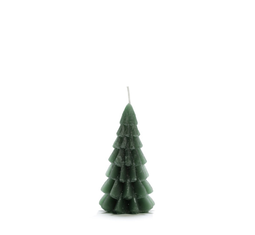 Kerstboom Kaars 6,3x12 CM - Forest