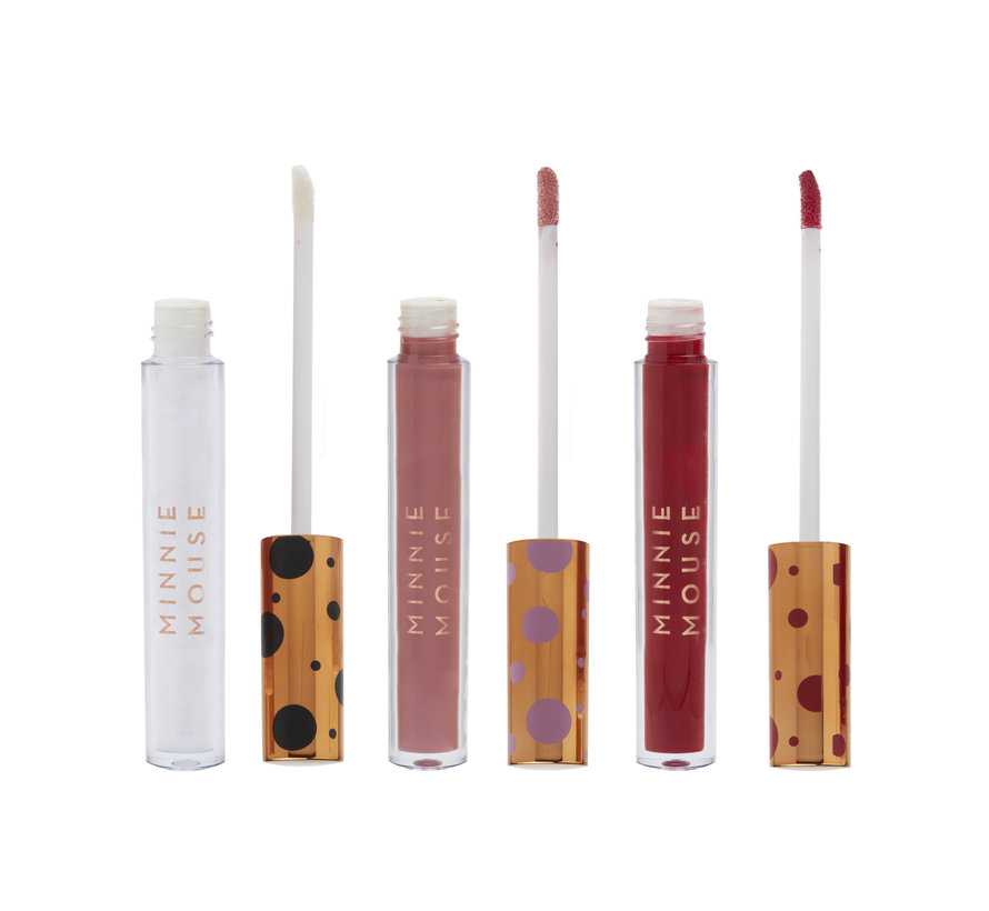 x Disney Minnie Mouse - Lipgloss Trio