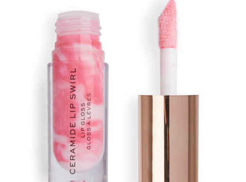 Makeup Revolution Lip Swirl Ceramide Gloss  - Sweet Soft Pink