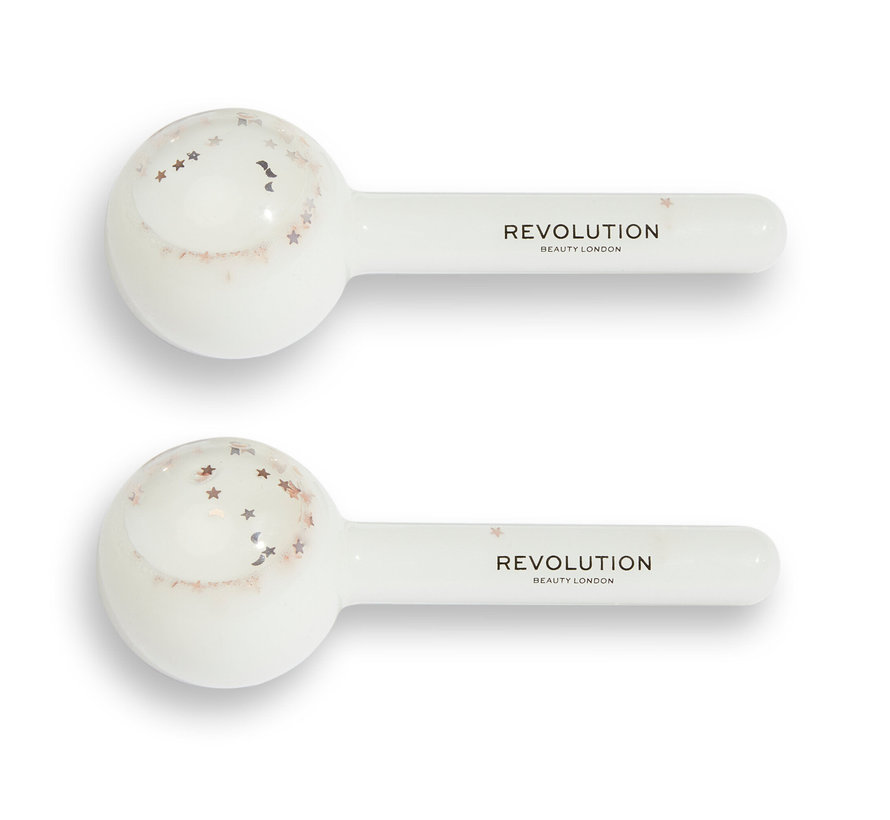 Large Milky Moon & Star Facial Ice Globes