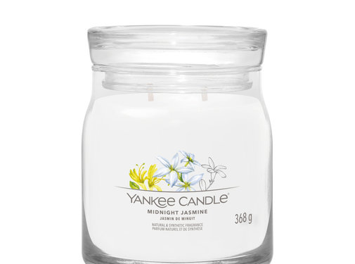 Yankee Candle Midnight Jasmine - Signature Medium Jar