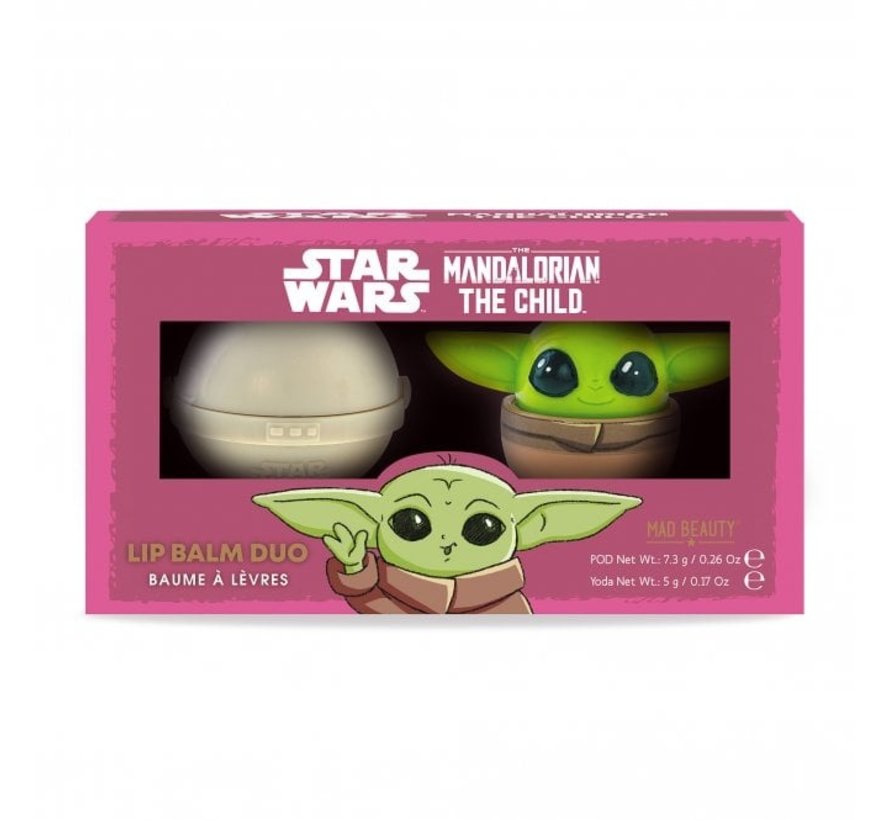 x Disney - Star Wars Mandalorian The Child Lip Balm Duo Set