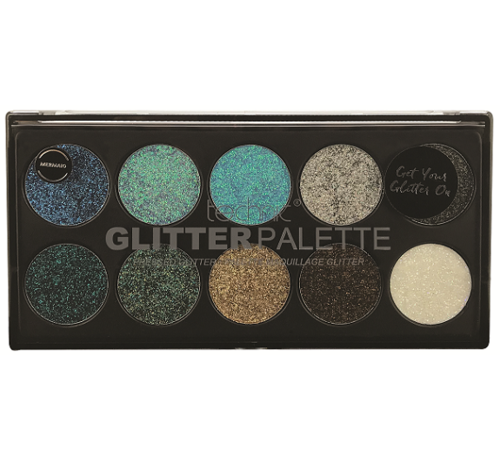 Technic Pressed Glitter Palette - Mermaid