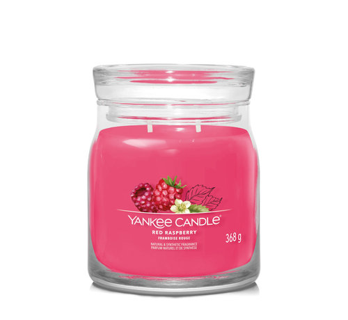 Yankee Candle Red Raspberry - Signature Medium Jar