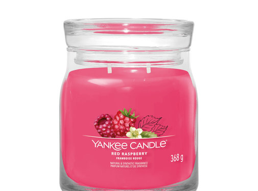 Yankee Candle Red Raspberry - Signature Medium Jar