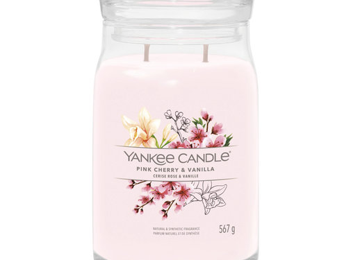 Yankee Candle Pink Cherry & Vanilla - Signature Large Jar