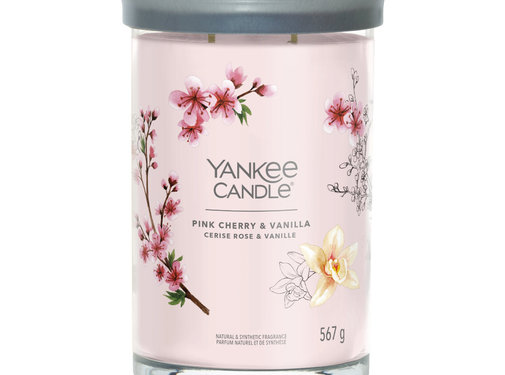 Yankee Candle Pink Cherry & Vanilla - Signature Large Tumbler