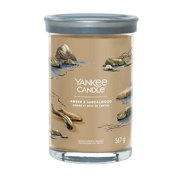 Yankee Candle Amber & Sandalwood - Signature Large Tumbler