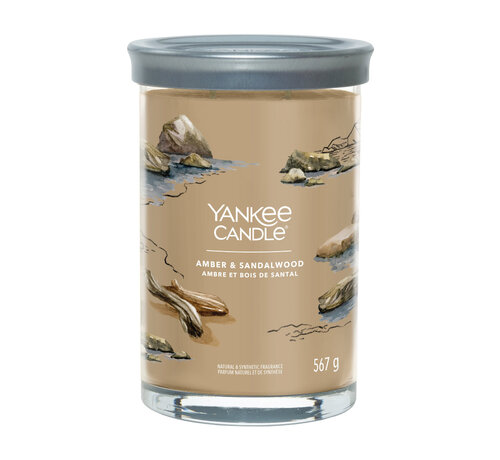 Yankee Candle Amber & Sandalwood - Signature Large Tumbler