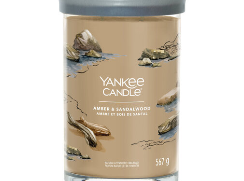 Yankee Candle Amber & Sandalwood - Signature Large Tumbler