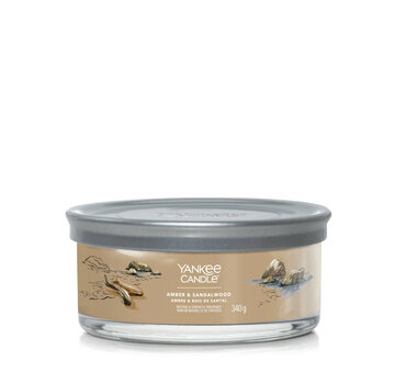 Yankee Candle Amber & Sandalwood - Signature 5-Wick Tumbler