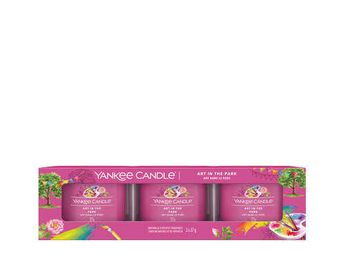 Yankee Candle Art in the Park - Filled Votive 3-Pack