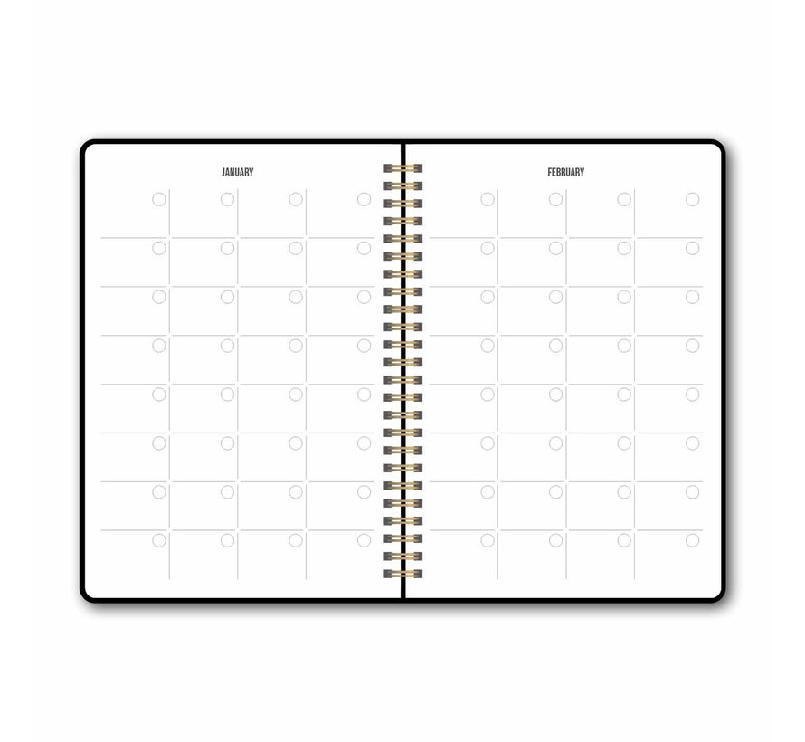 Planner - My Black Planner - I've Got Plans To Make