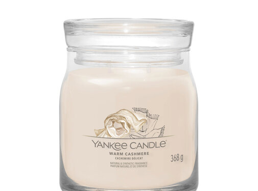 Yankee Candle Warm Cashmere - Signature Medium Jar