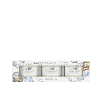 Yankee Candle Soft Blanket - Filled Votive 3-Pack