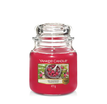 Yankee Candle Red Raspberry - Medium Jar
