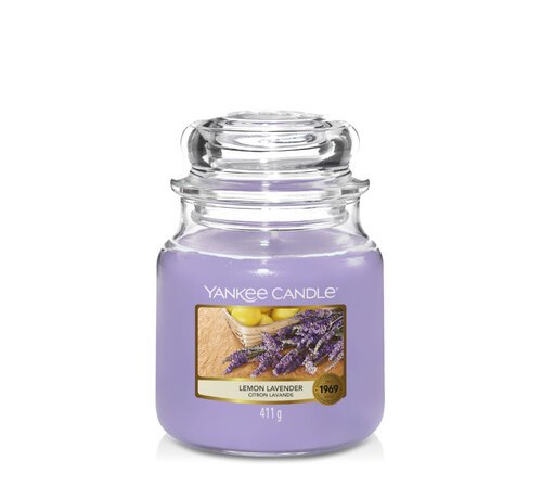 Yankee Candle Lemon Lavender - Medium Jar
