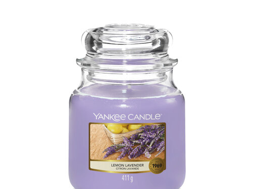 Yankee Candle Lemon Lavender - Medium Jar