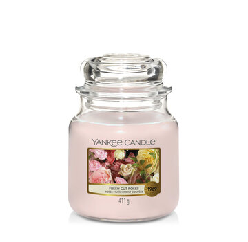 Yankee Candle Fresh Cut Roses - Medium Jar