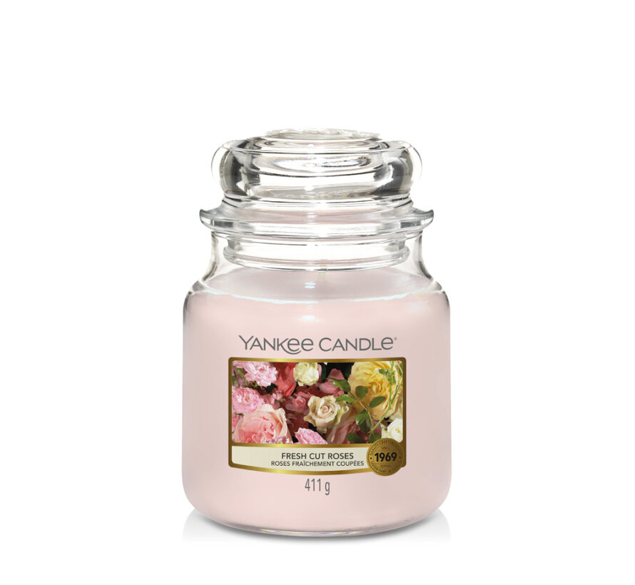 Fresh Cut Roses - Medium Jar