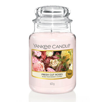 Yankee Candle Fresh Cut Roses - Large Jar