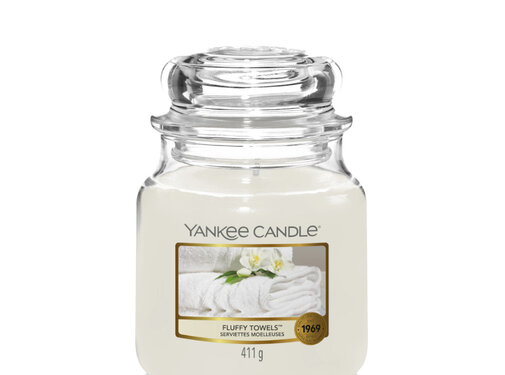 Yankee Candle Fluffy Towels - Medium Jar