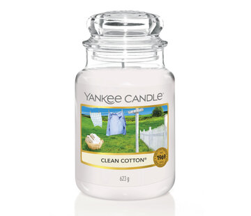 Yankee Candle Clean Cotton - Large Jar