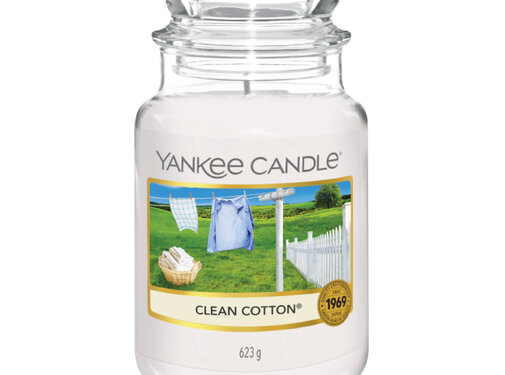 Yankee Candle Clean Cotton - Large Jar
