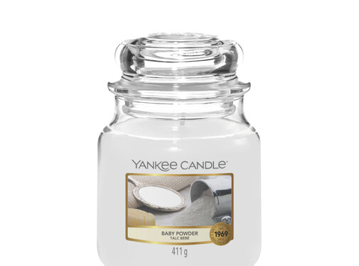 Yankee Candle Baby Powder - Medium Jar