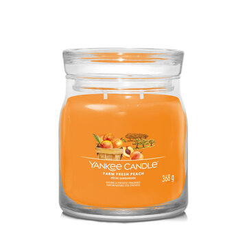 Yankee Candle Farm Fresh Peach - Signature Medium Jar