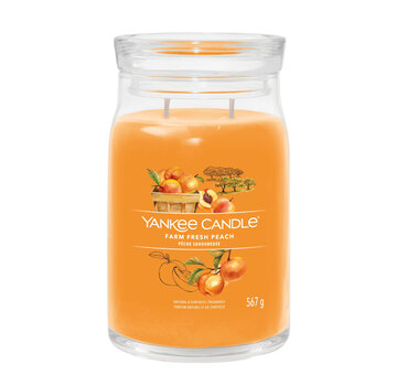 Yankee Candle Farm Fresh Peach  - Signature Large Jar