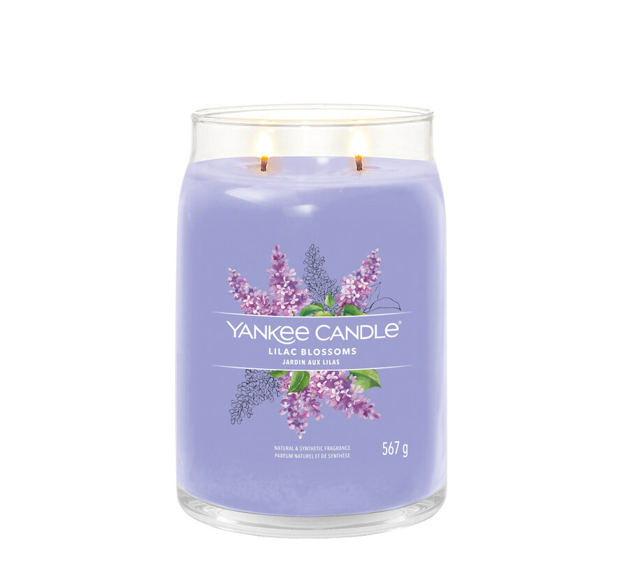 Lilac Blossoms  - Signature Large Jar