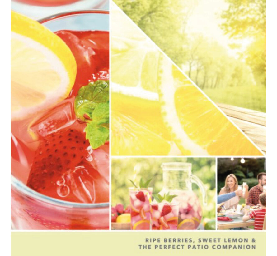 Iced Berry Lemonade - Tart