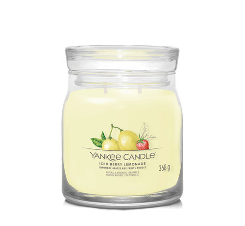 Yankee Candle Iced Berry Lemonade - Signature Medium Jar