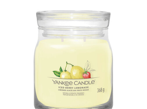 Yankee Candle Iced Berry Lemonade - Signature Medium Jar