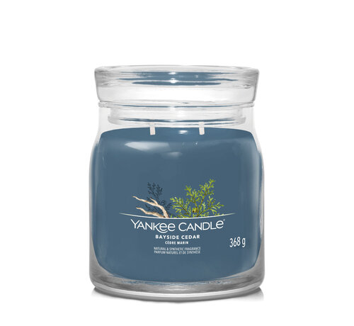 Yankee Candle Bayside Cedar - Signature Medium Jar