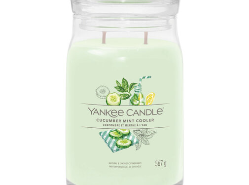 Yankee Candle Cucumber Mint Cooler - Signature Large Jar