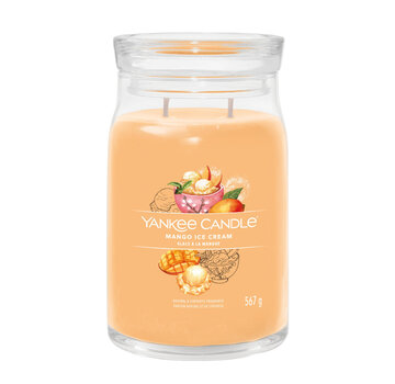 Yankee Candle Mango Ice Cream - Signature Large Jar