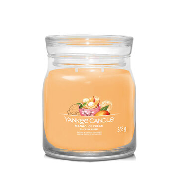 Yankee Candle Mango Ice Cream - Signature Medium Jar