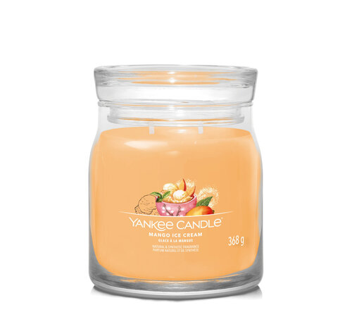 Yankee Candle Mango Ice Cream - Signature Medium Jar