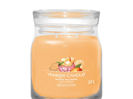Yankee Candle Mango Ice Cream - Signature Medium Jar