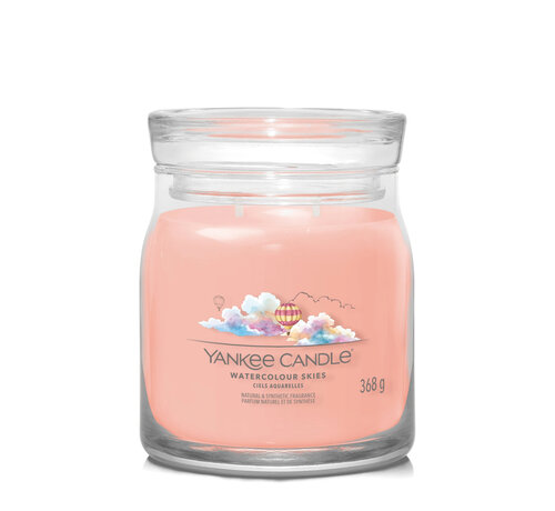 Yankee Candle Watercolour Skies - Signature Medium Jar