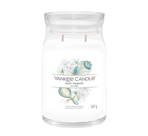 Yankee Candle Baby Powder - Signature Large Jar