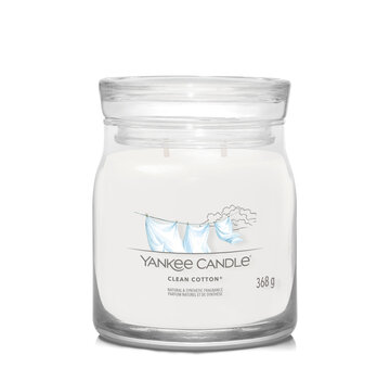 Yankee Candle Clean Cotton - Signature Medium Jar