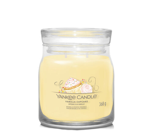 Yankee Candle Vanilla Cupcake - Signature Medium Jar