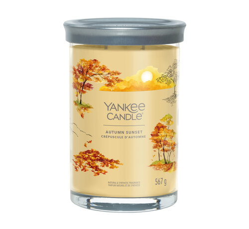 Yankee Candle Autumn Sunset - Signature Large Tumbler