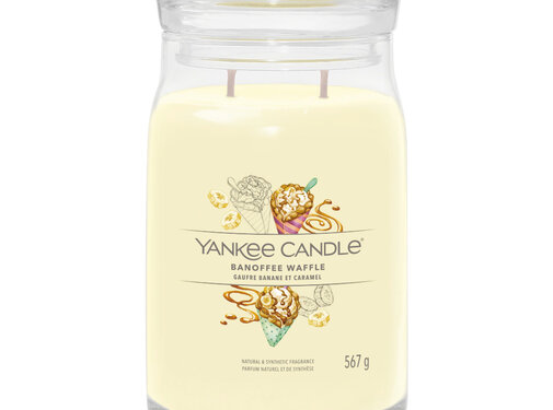 Yankee Candle Banoffee Waffle - Signature Large Jar