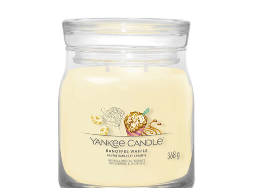 Yankee Candle Banoffee Waffle - Signature Medium Jar