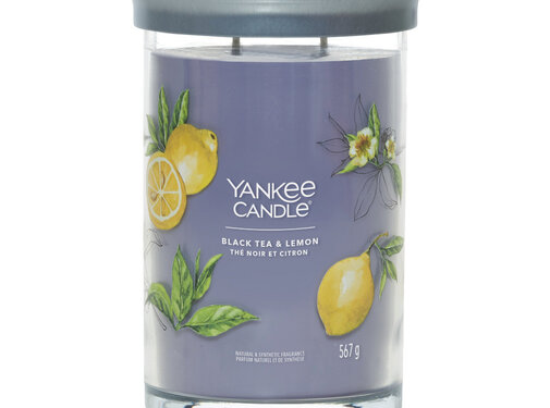 Yankee Candle Black Tea & Lemon - Signature Large Tumbler