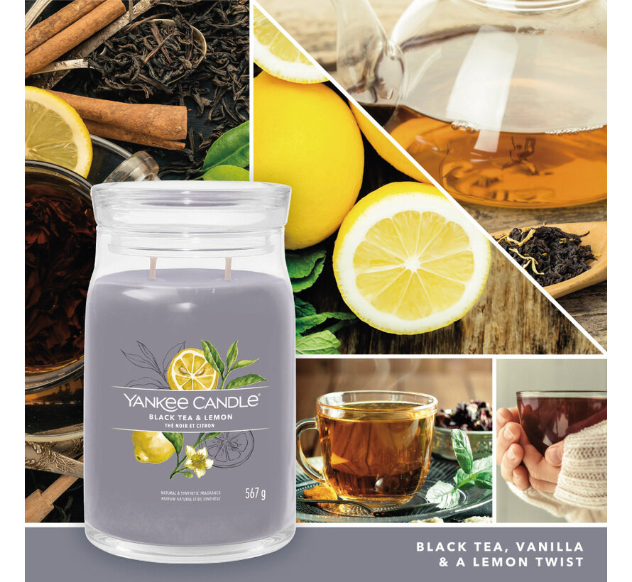 Black Tea & Lemon - Signature Large Jar